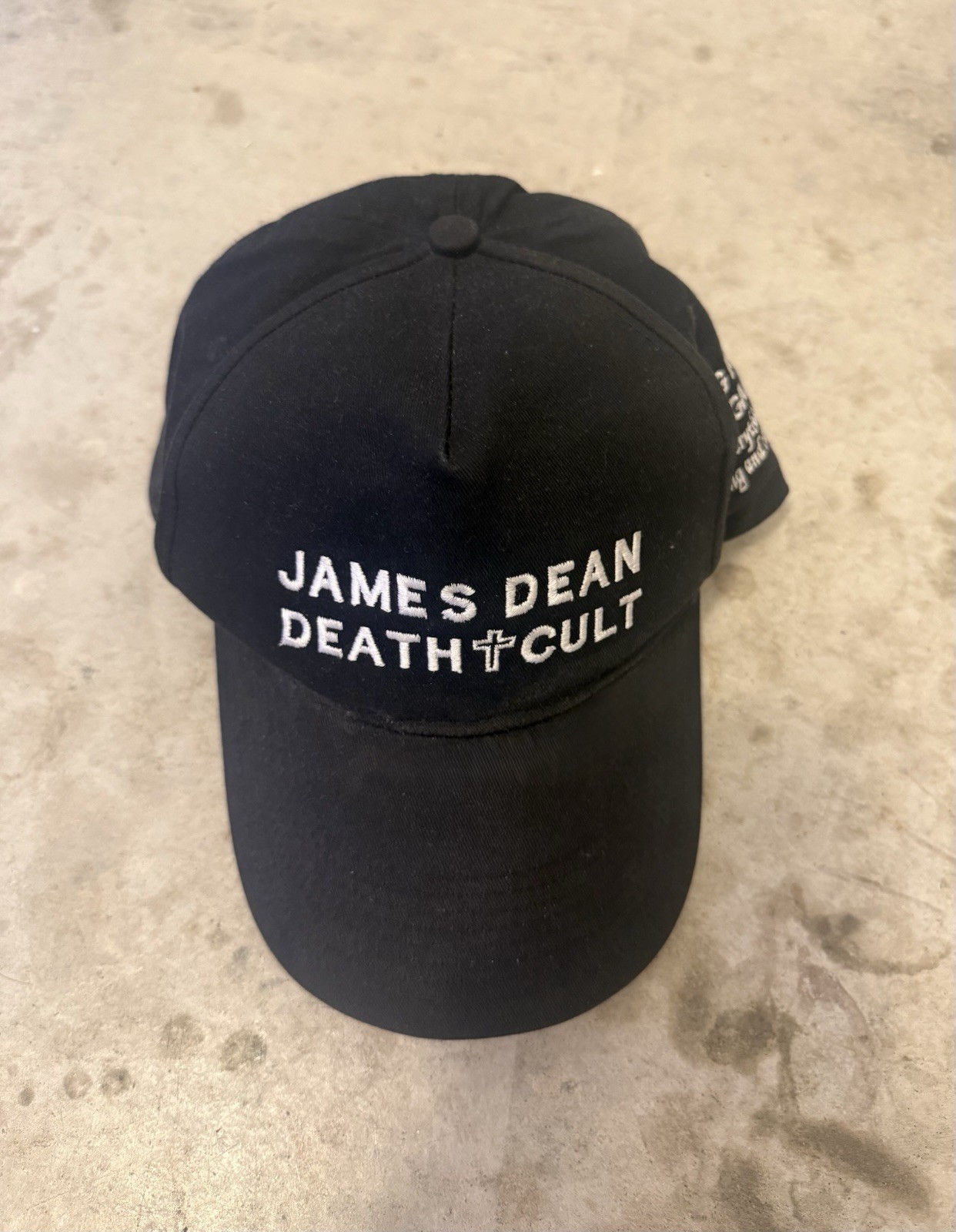 James Dean Death Cult Hat Paly Hollywood – Black