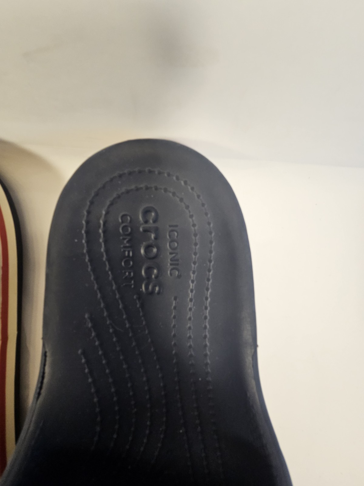 Crocs Unisex Bayaband Slide – Navy/Pepper – Men’s 6 Womens 8