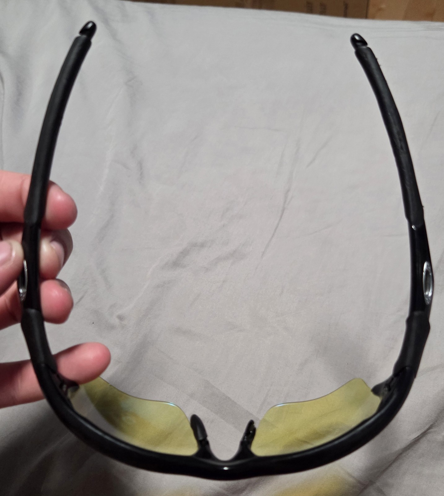 Oakley Half Jacket 1.0 Polished Black READ DESCRIPTION