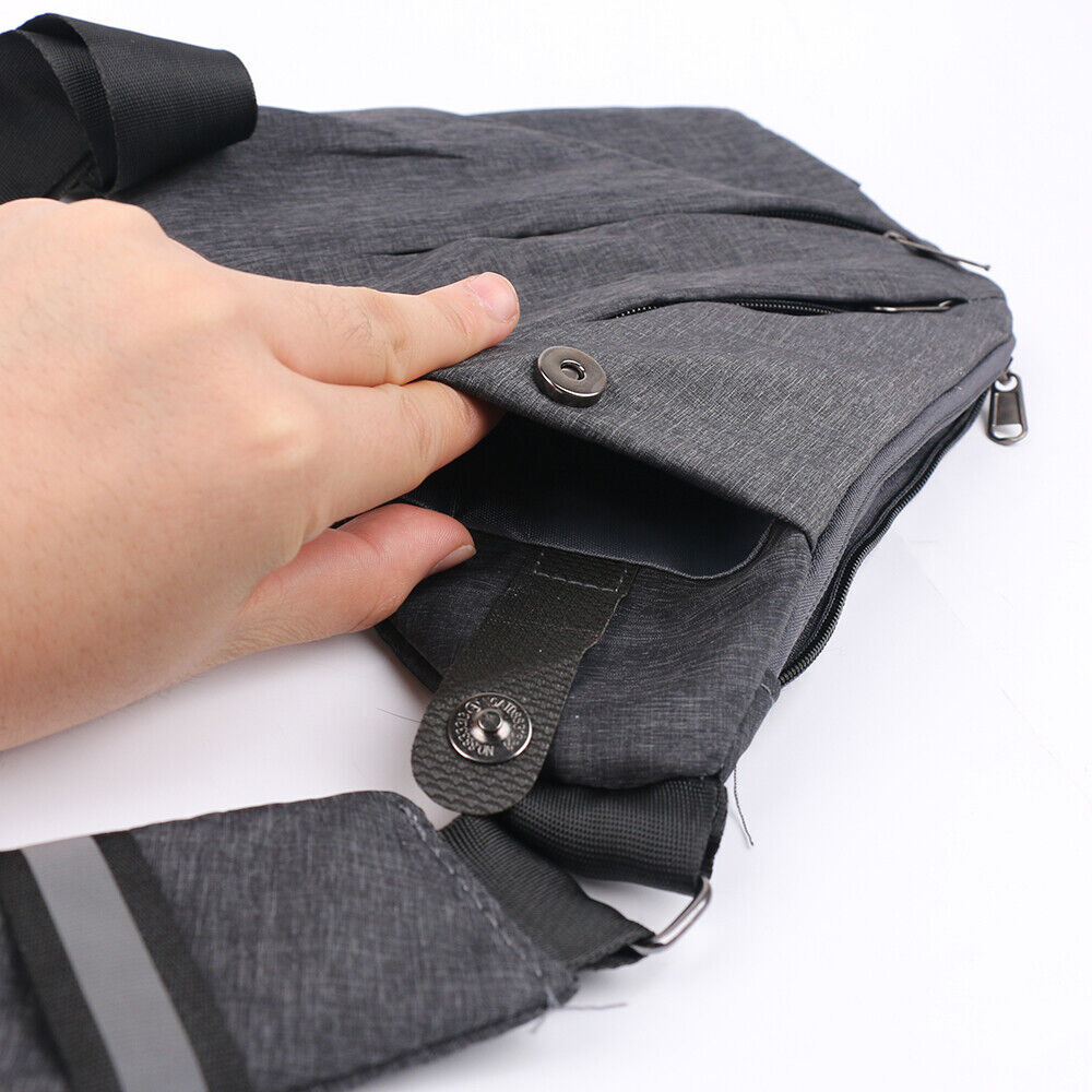 Waterproof Personal Shoulder Anti Theft Pocket Bag Men Travel Casual Chest Pack