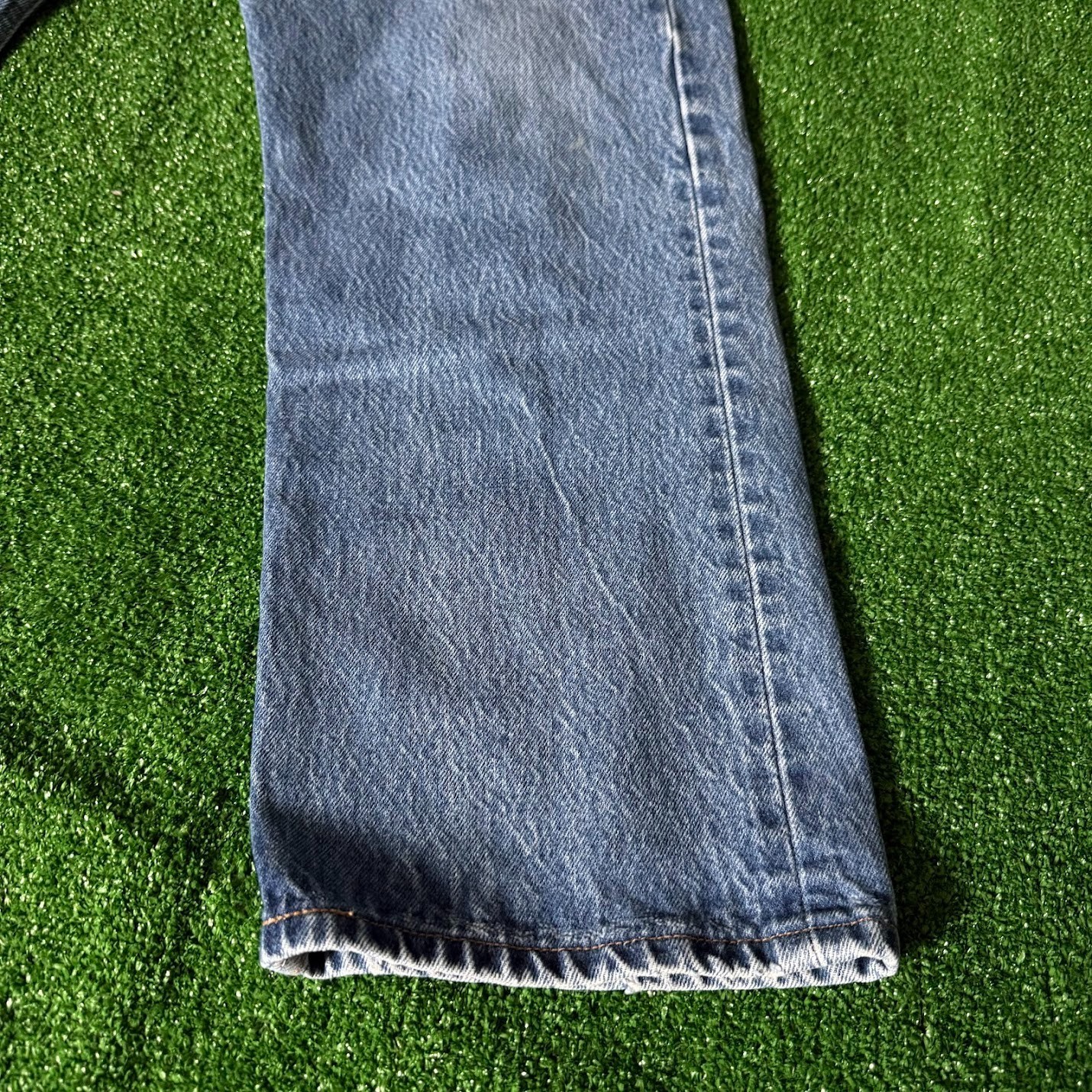 Vintage 2001 Levi’s 501XX Shrink To Fit STF Rigid Denim Jeans 36×30 Button Fly
