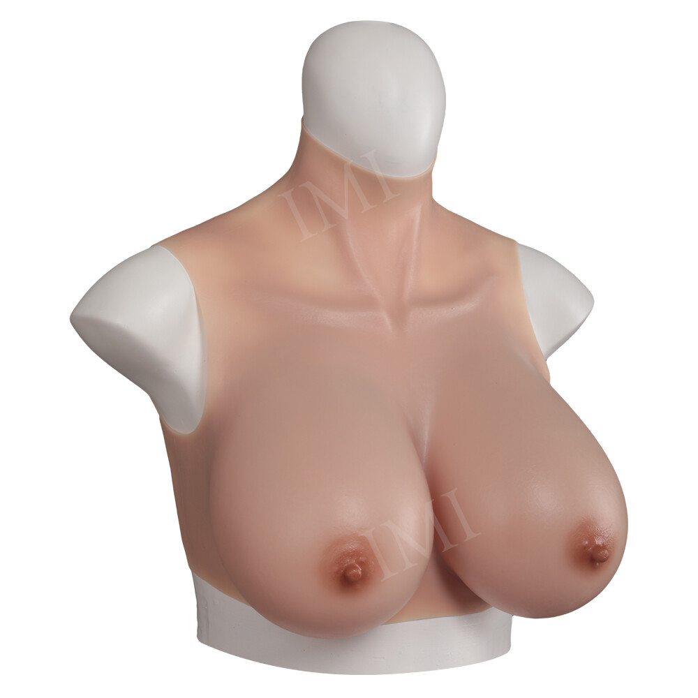 Silicone Breast Forms Boobs B-H Cup Breast plates for Crossdresser Drag Queen