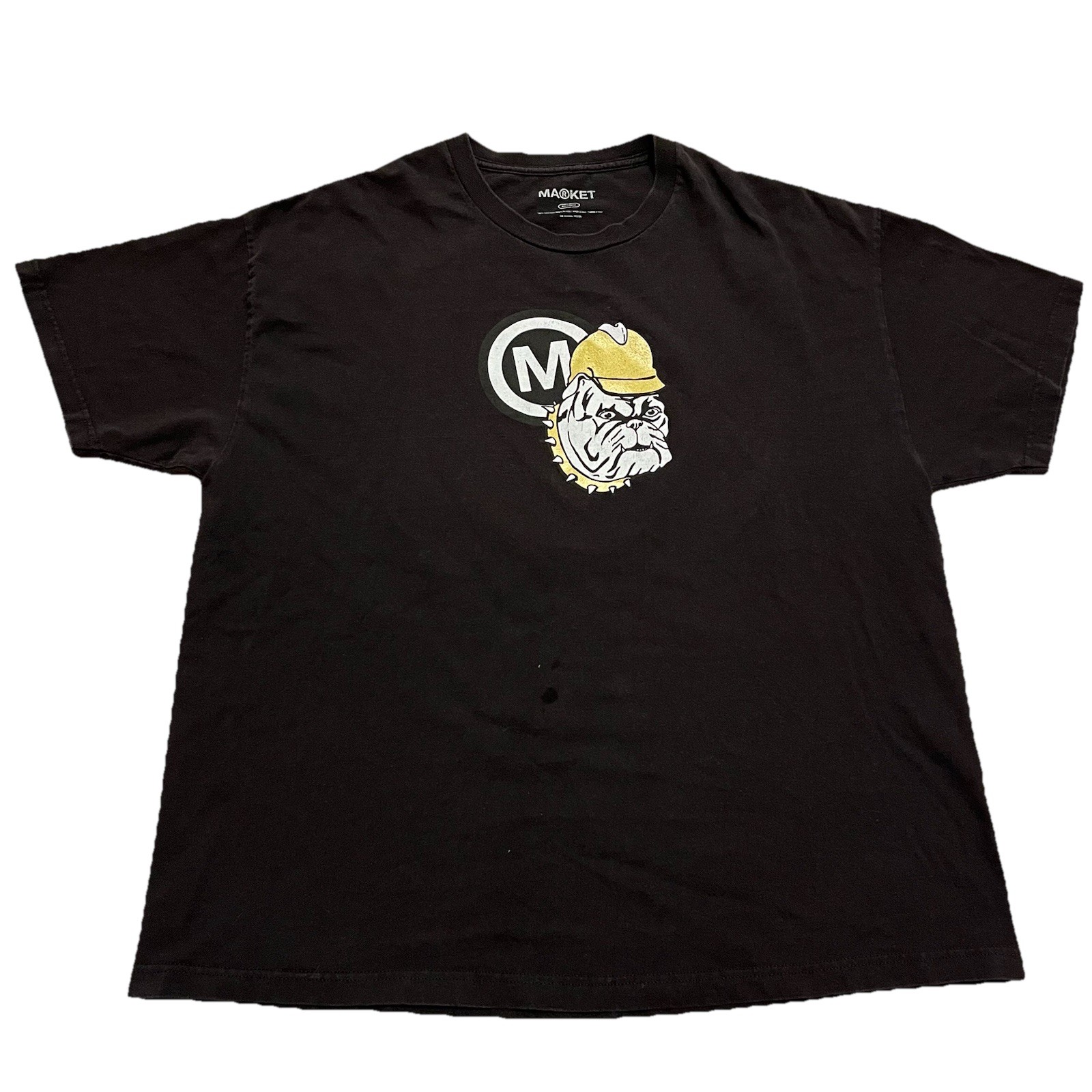 Market Superior Quality Bulldog T-Shirt 2XL USA Made Streetwear