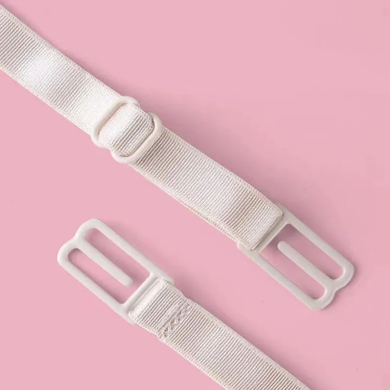 6pc Bra Strap Holder Nonslip Elastic Adjustable Band Strap Racer Back Clip Women