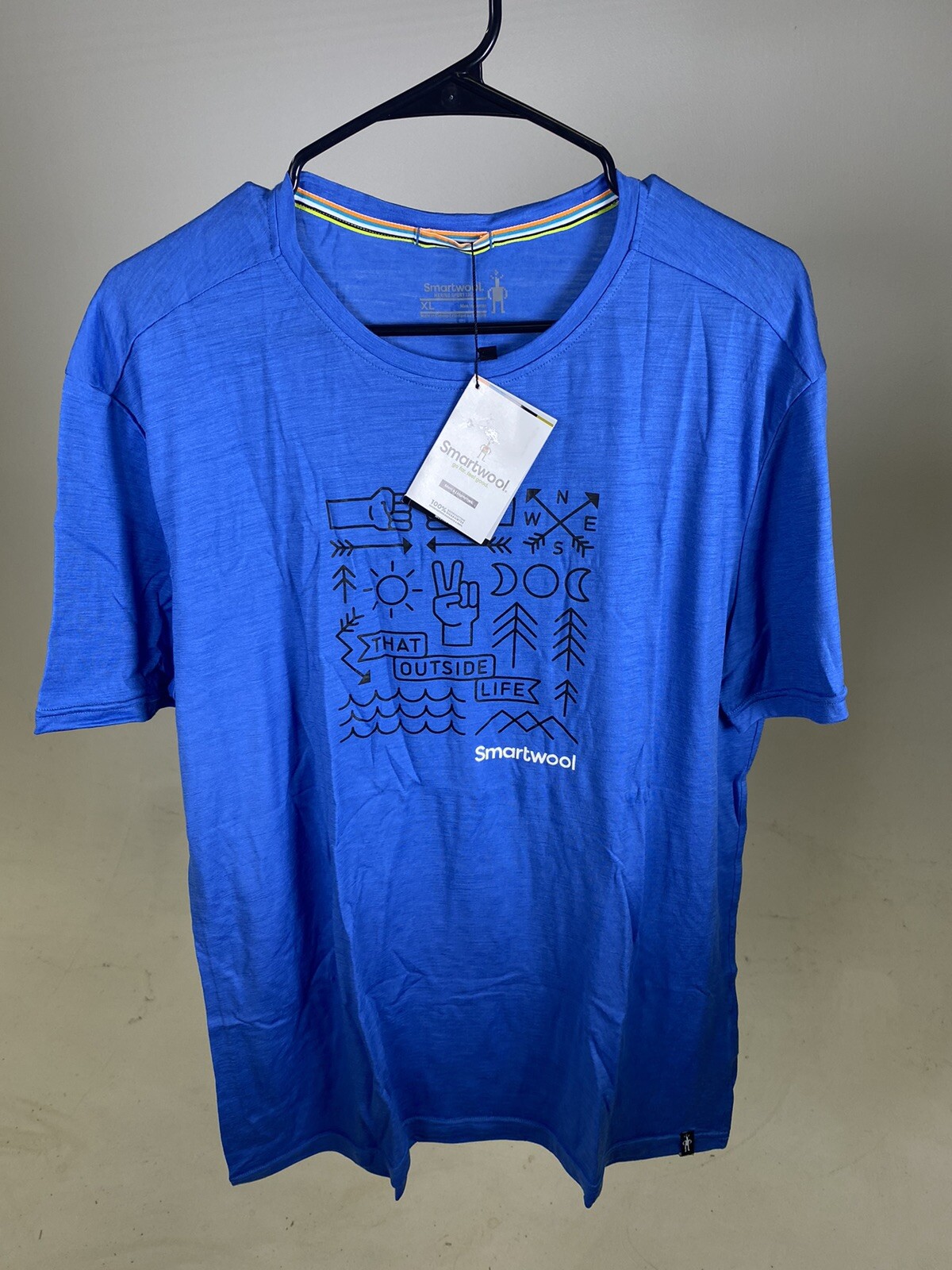Smartwool Sport 150 Short Sleeve Men’s Graphic T Sizes – S, M, L, XL, XXL – NEW