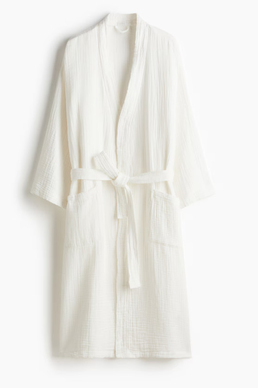 NWT H&M Muslin Bathrobe