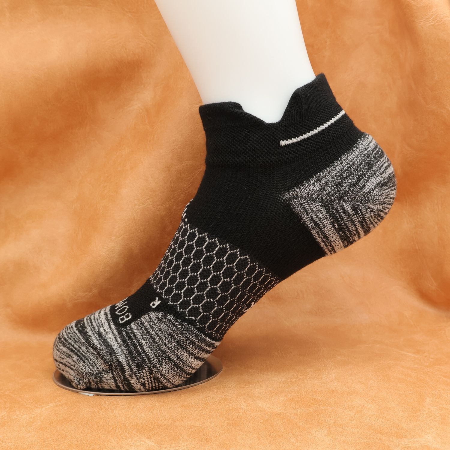 3-Pack Bombas Women’s Running Ankle Socks Size M
