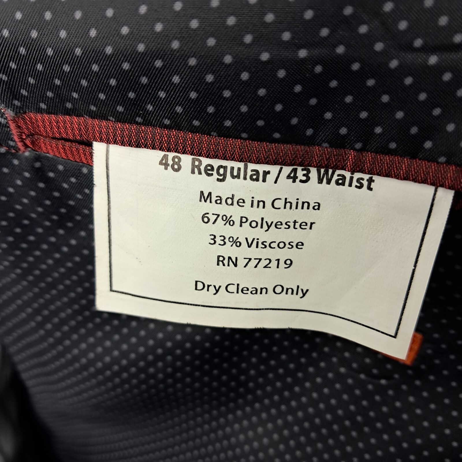 Egara Extreme Slim Fit Sportcoat 48R Mens Gray Windowpane Check 2-Button Jacket