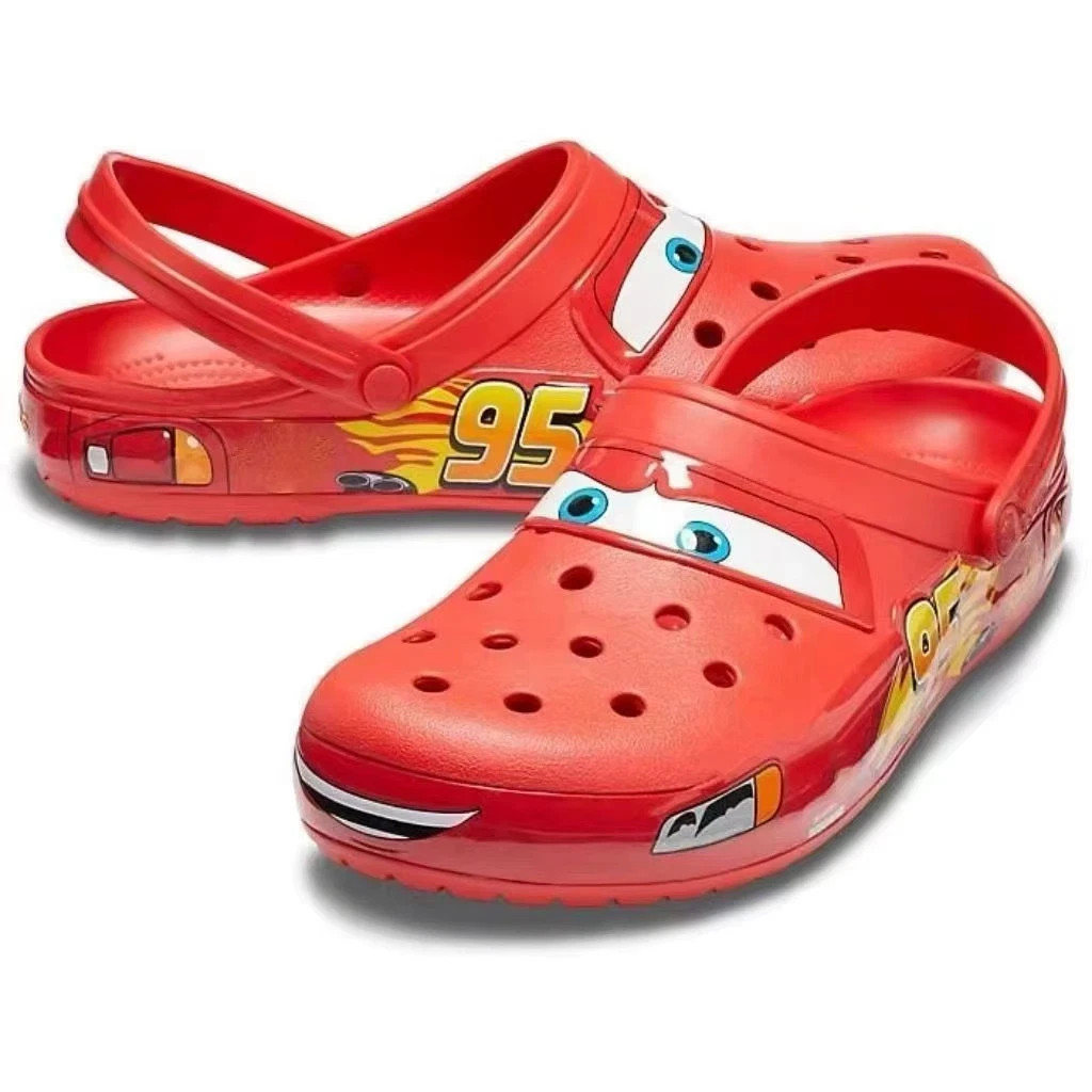 NEW Crocs Lightning McQueen Clog Adult Shoe Limited Classic No Lightup
