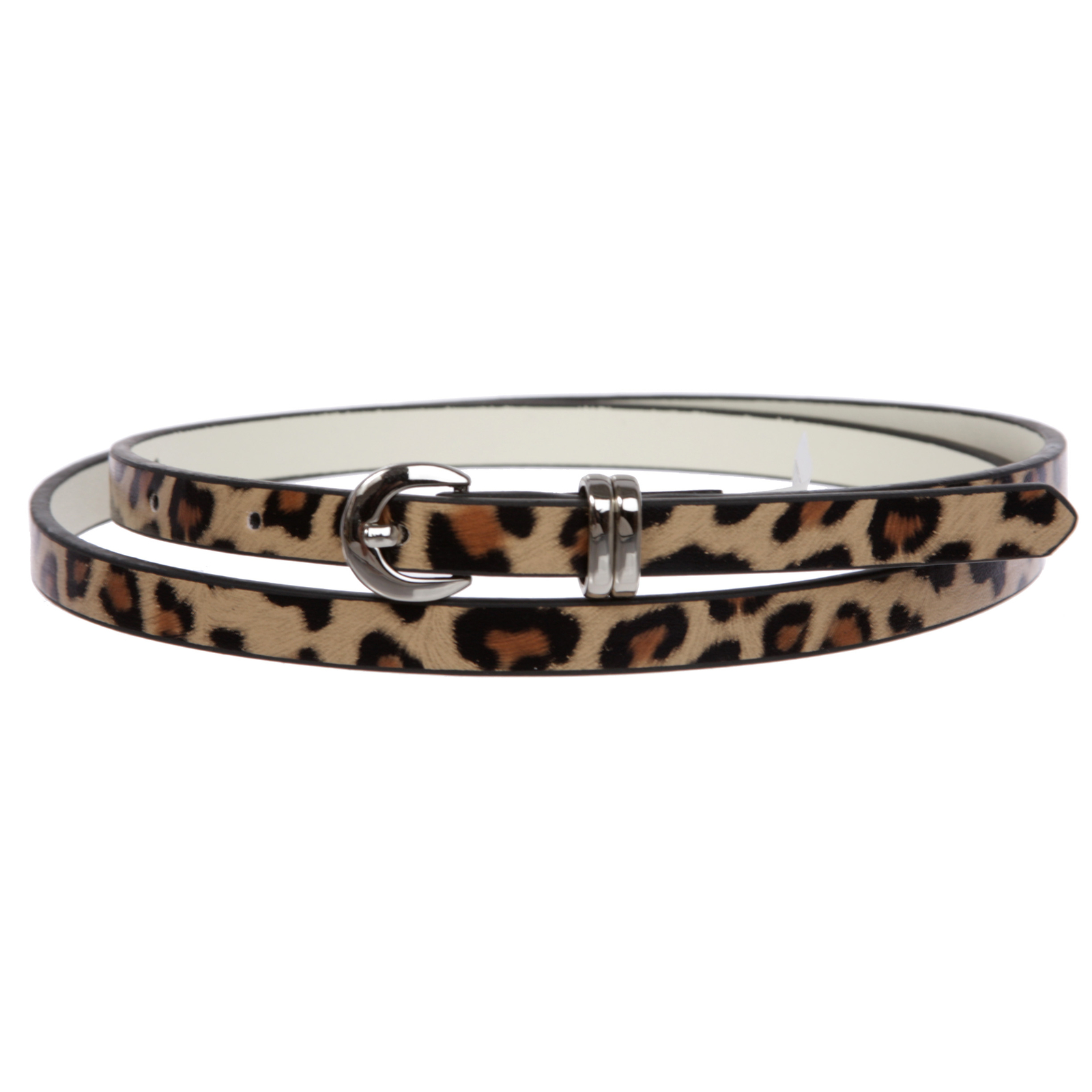 1/2″ inch Patent Leather Skinny Belt