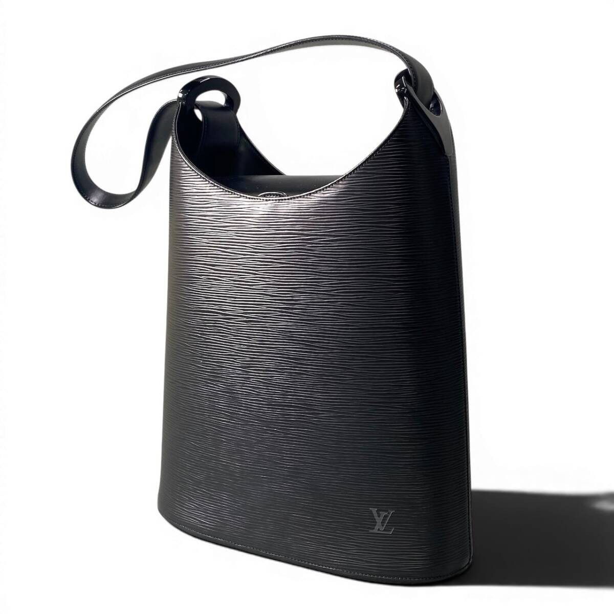 E26 LOUIS VUITTON M52812 Shoulder Bag Welso Black Epi Women Ta1