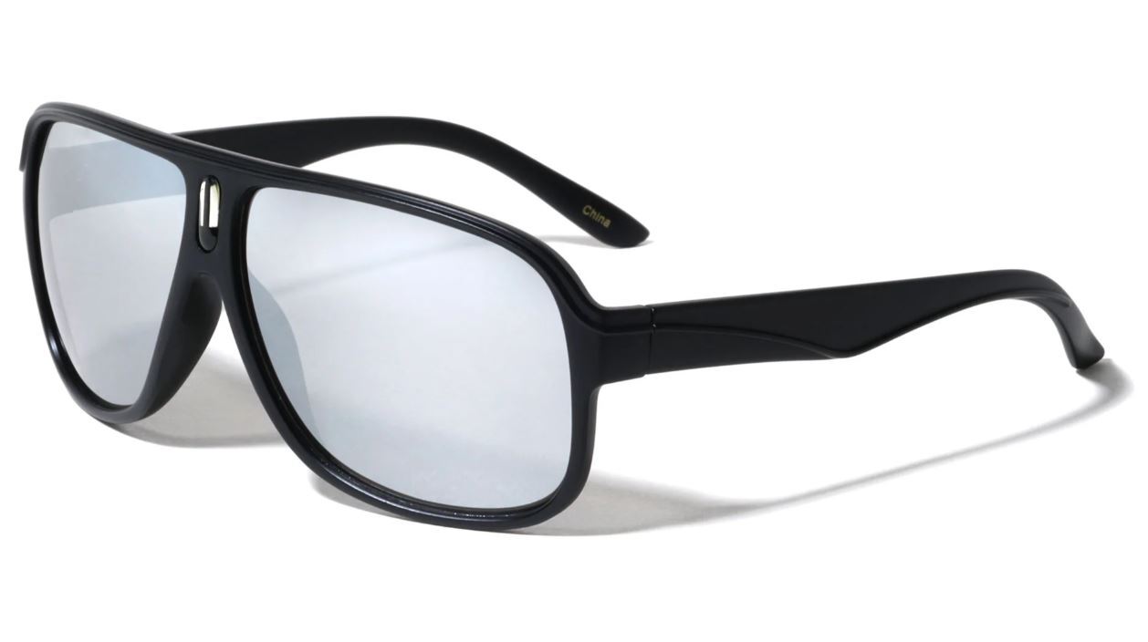 Retro 80s Fashion UV400 Protect Vintage Black/Demi Pilot Men Women Sunglasses