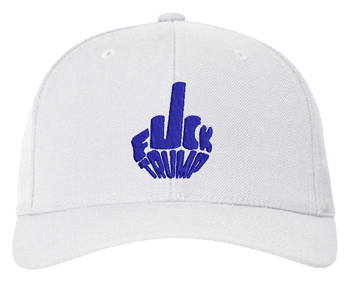 FCK Trump-Anti Trump Statement EMBROIDERED Baseball hat