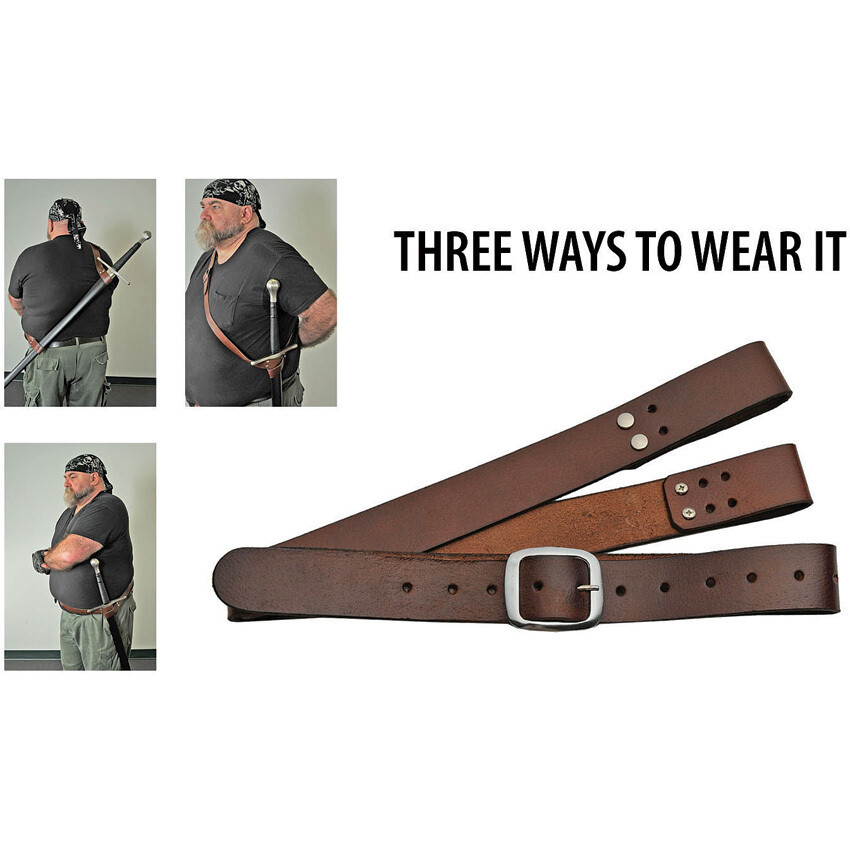 Pakistan Sword Belt Brown HS-4413BR