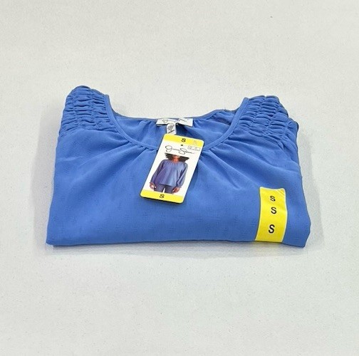 Jessica Simpson Women’s Textured Blouse, Blue, Size S