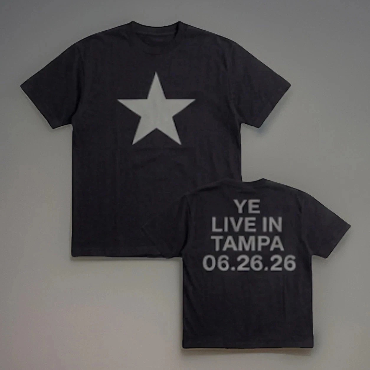 Kanye West YE BULLY Live In Tampa Merch T Shirt New 2026 2 Style
