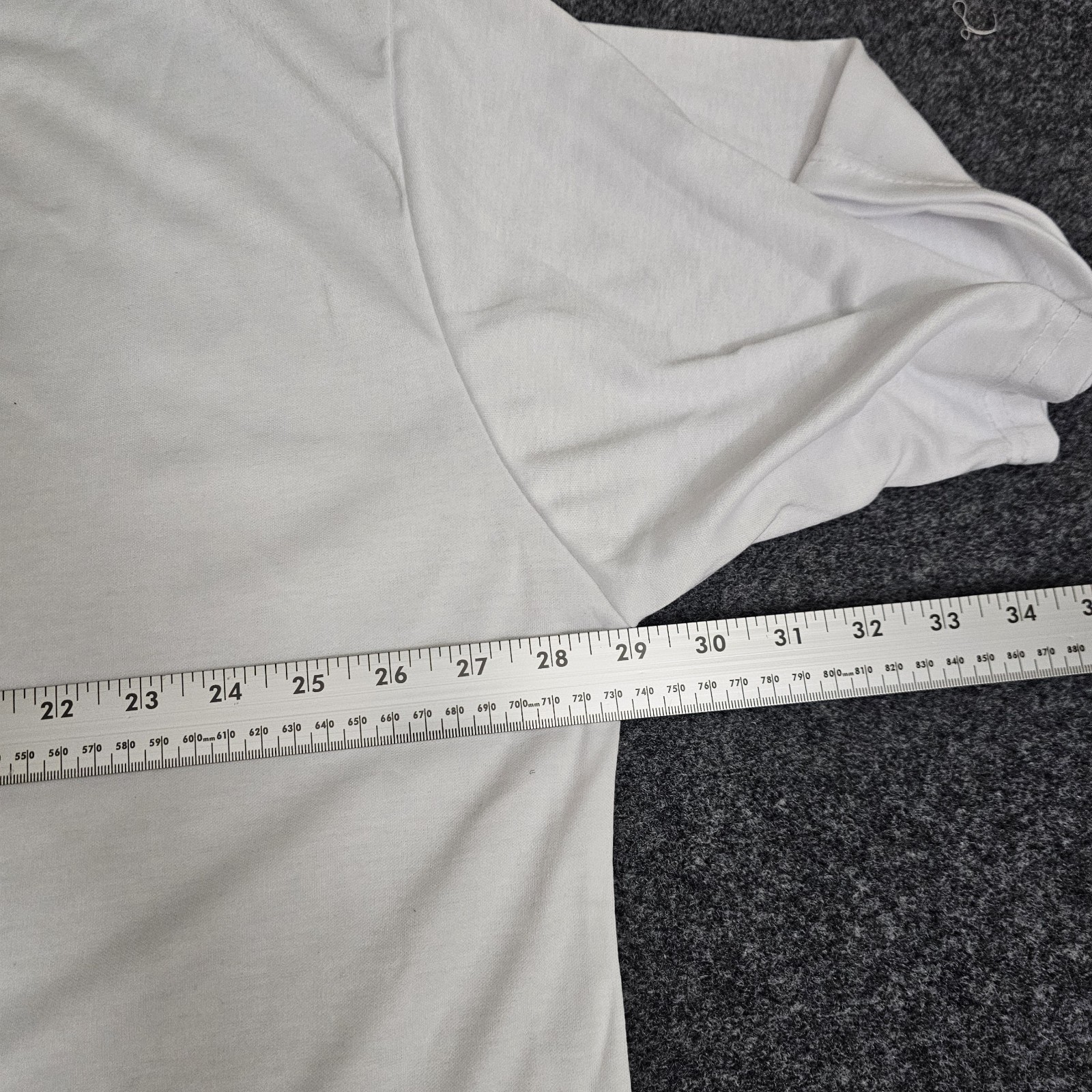 Sublimation Blank T Shirt 4XL White 100% Polyester Heat Press Cosmos Ink
