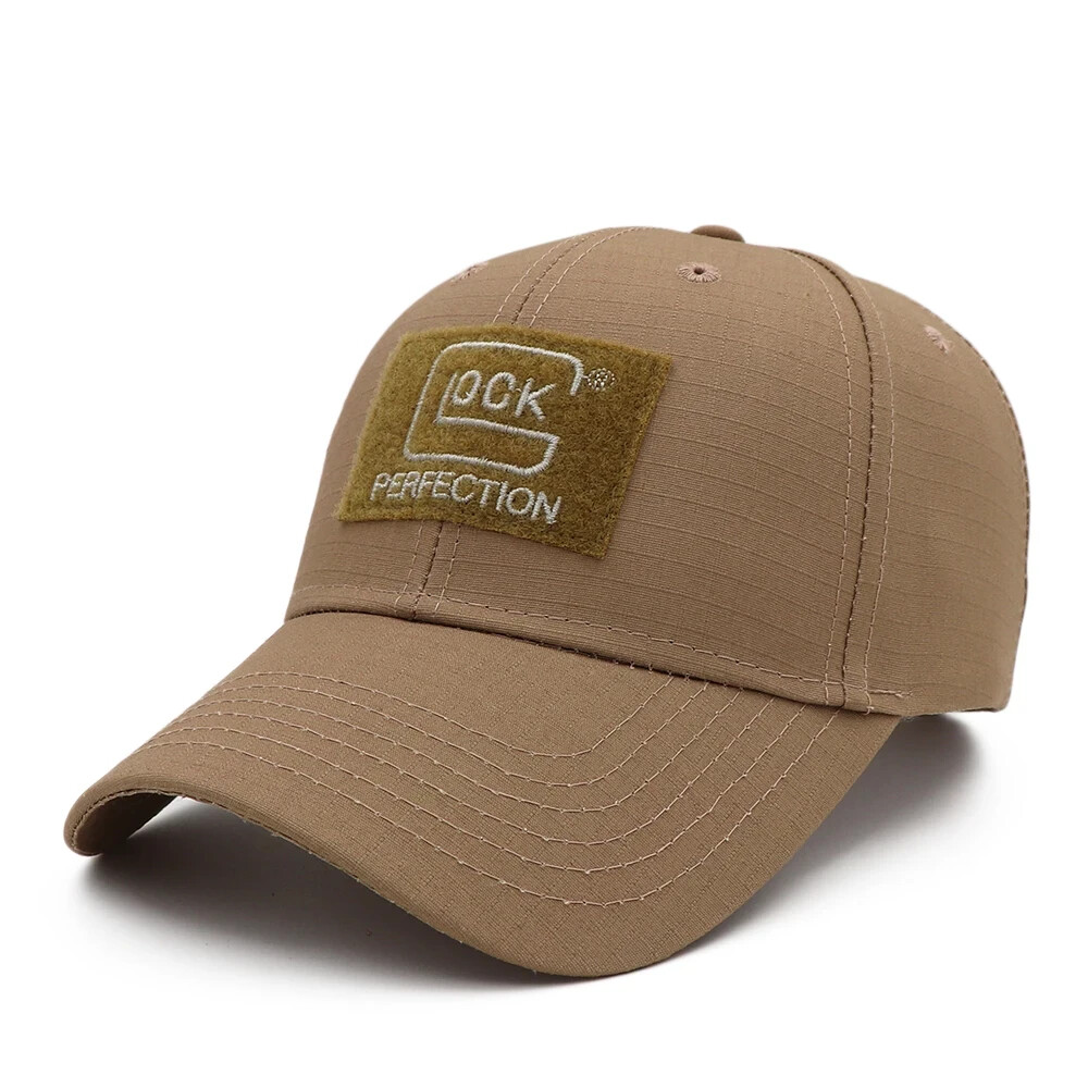 GLOCK PERFECTION CAPS. 10 COLOR CHOICES. BRAND NEW. RETAIL TAGS STILL ON HATS.