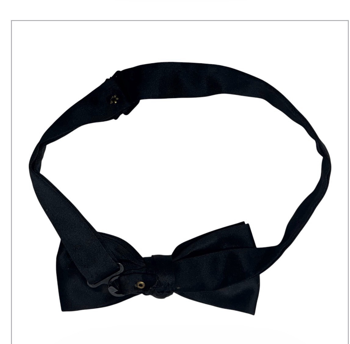 Bow Tie Formal Wear Fabric Adjustable Band Clothing Accessory
