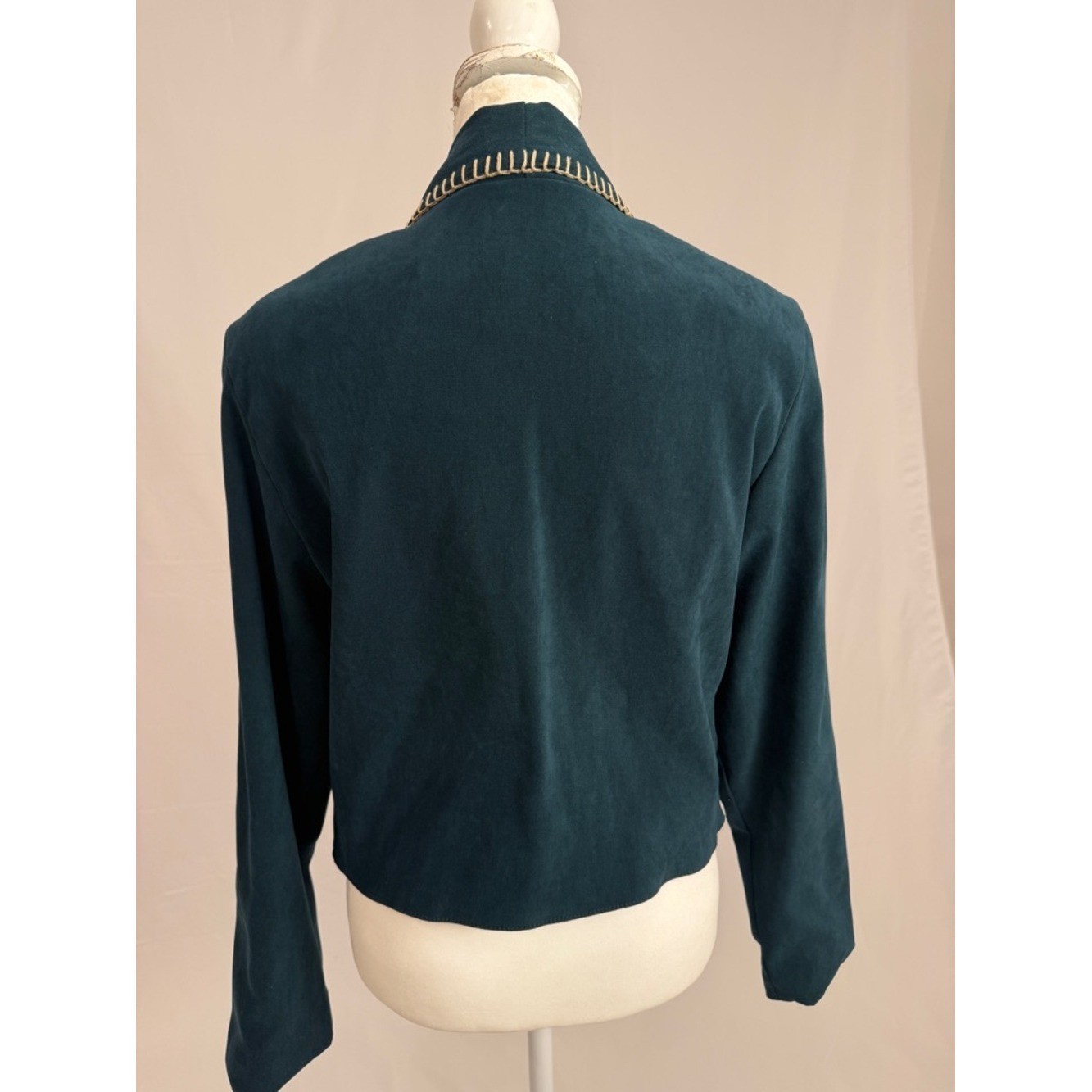 Vintage Roughrider Blazer with Contrast Whipstitch