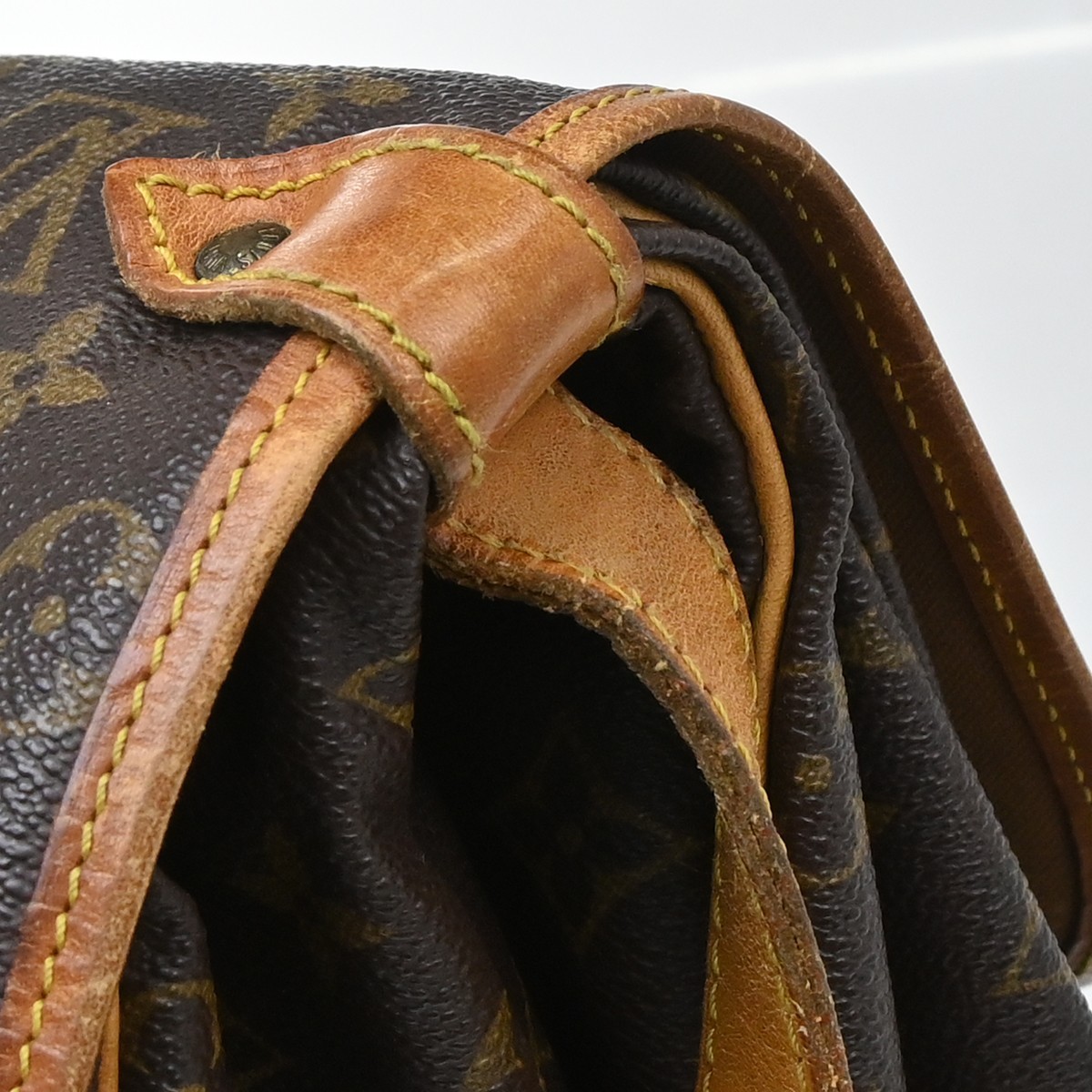 Best06 LOUIS VUITTON SAUMUR 35 SHOULDER BAG MONOGRAM M42254 AR0992 YQ05746