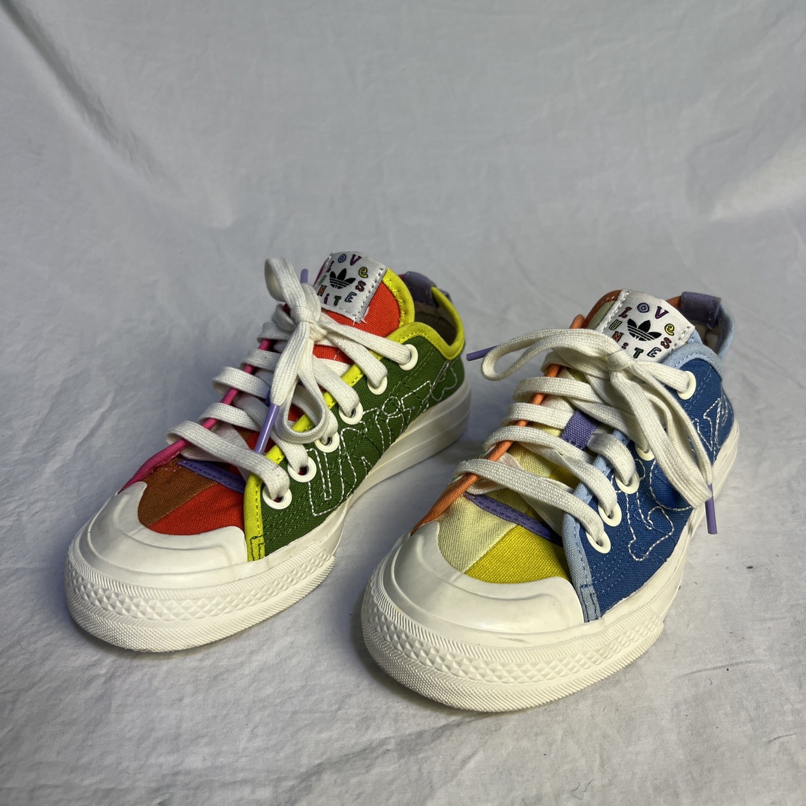 Adidas Originals Nizza Pride Love Unites Men 4 Women 6 Casual GW2419 Lk Nw