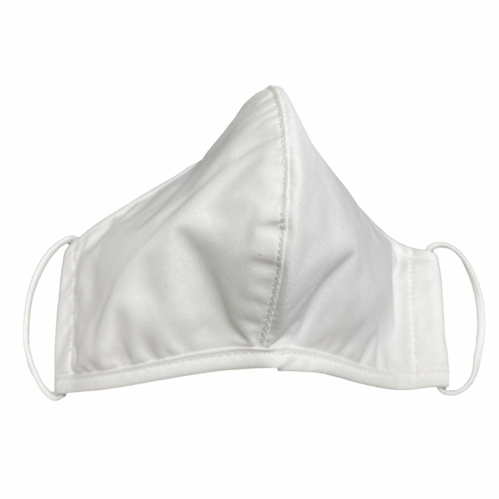 4 pcs Face Mask waterproof triple layer Face Mask Reusable Washable white
