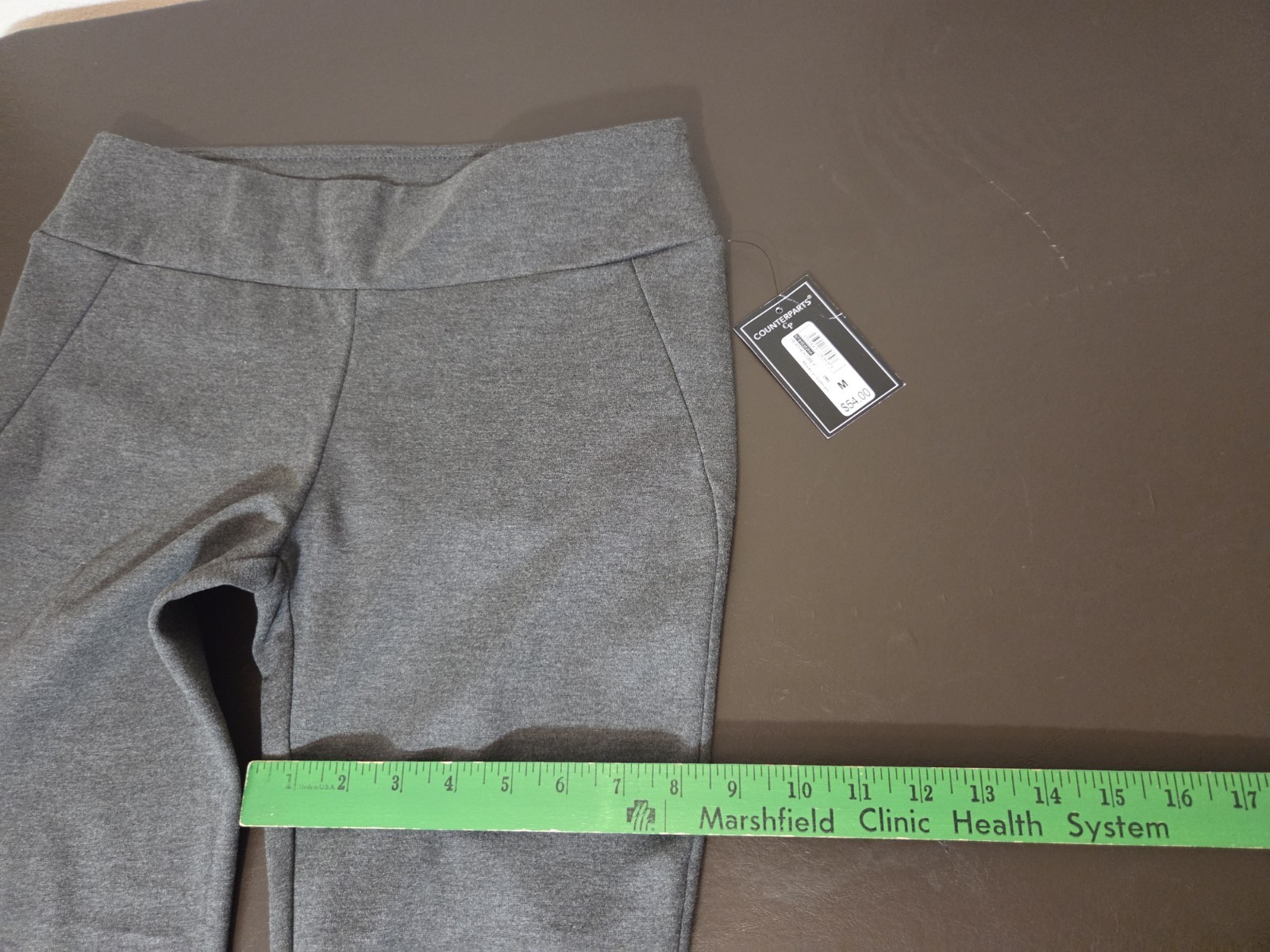 Counterparts Womens Medium M Heather Gray Pull On Pants New See Description