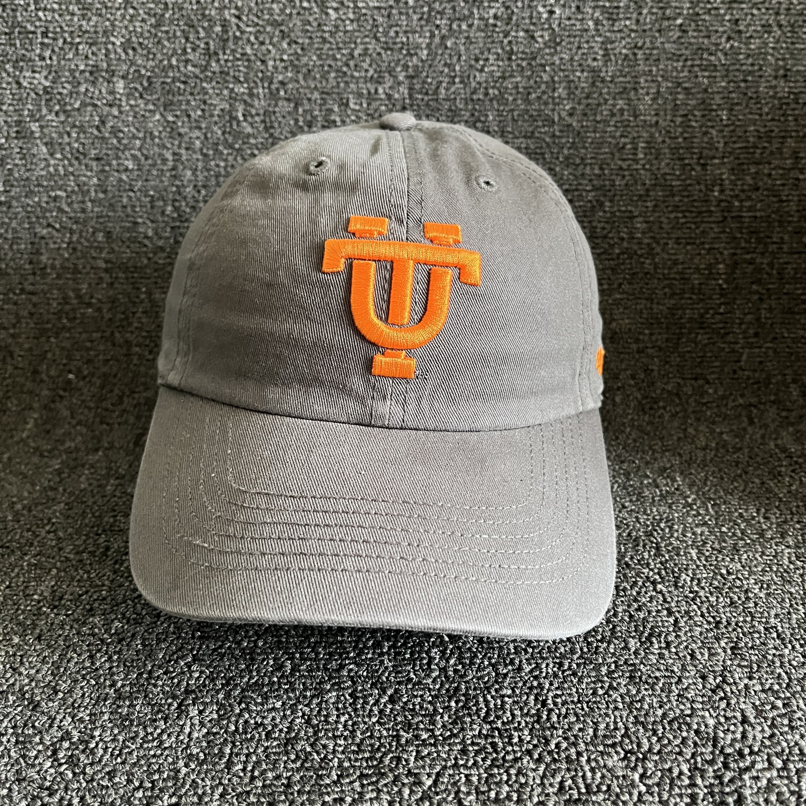 47 NCAA UT Volunteers Relaxed Fit Adjustable Charcoal Orange Baseball Cap