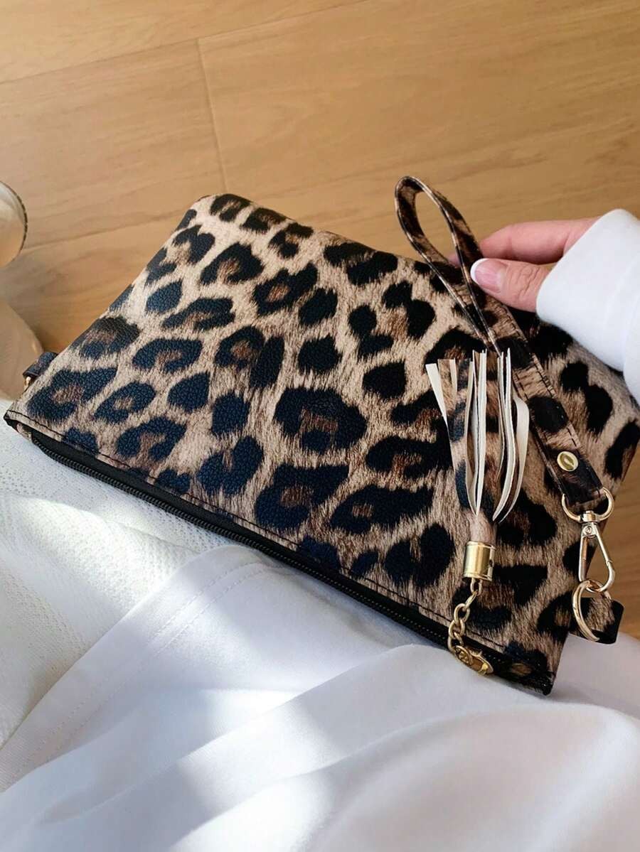 Vintage Jacquard Splicing Square Bag Women PU Leather Crossbody Purse Medium