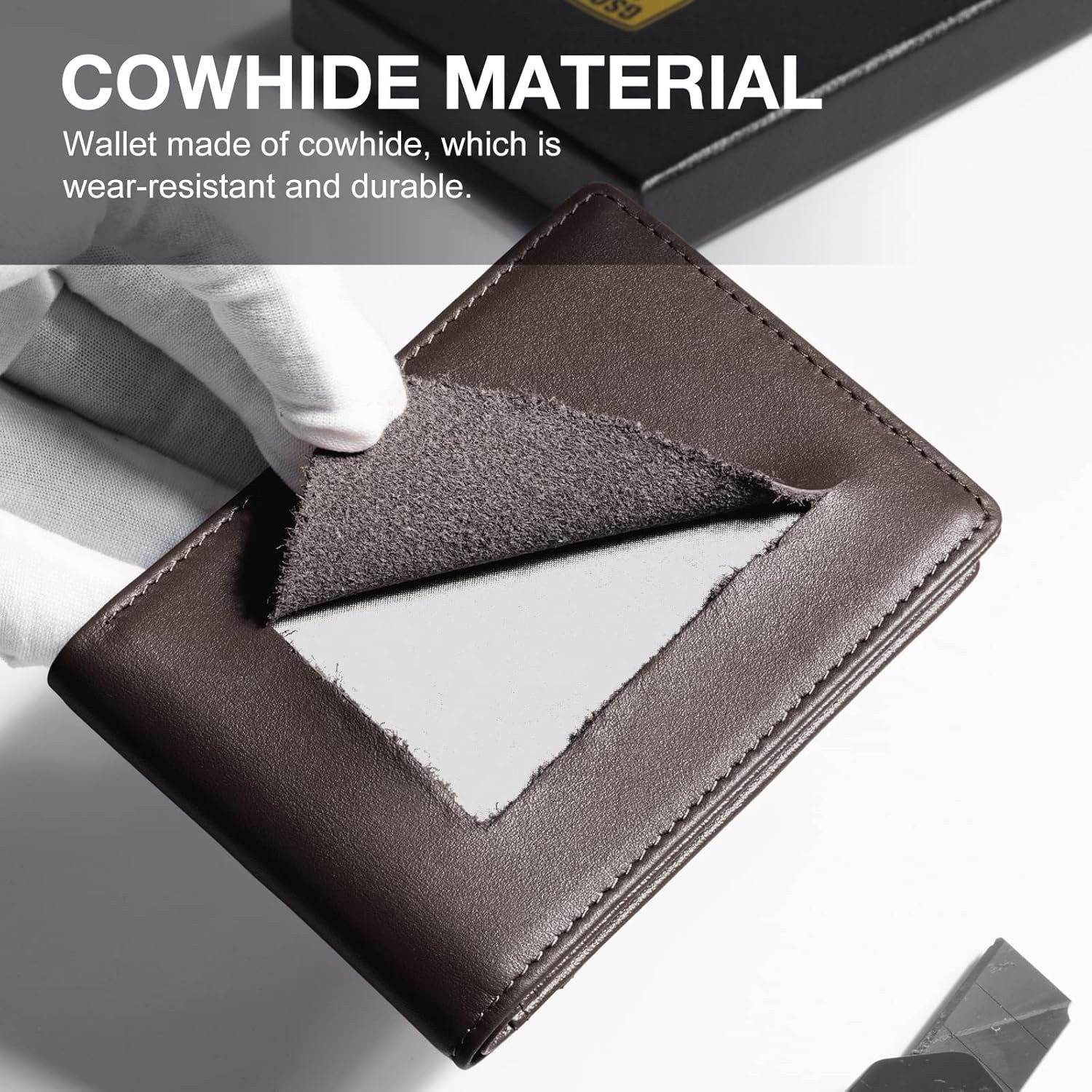 Slim Wallet for Men Credit Card Men’S Money Clips Holder Novelty Wallets with Gi
