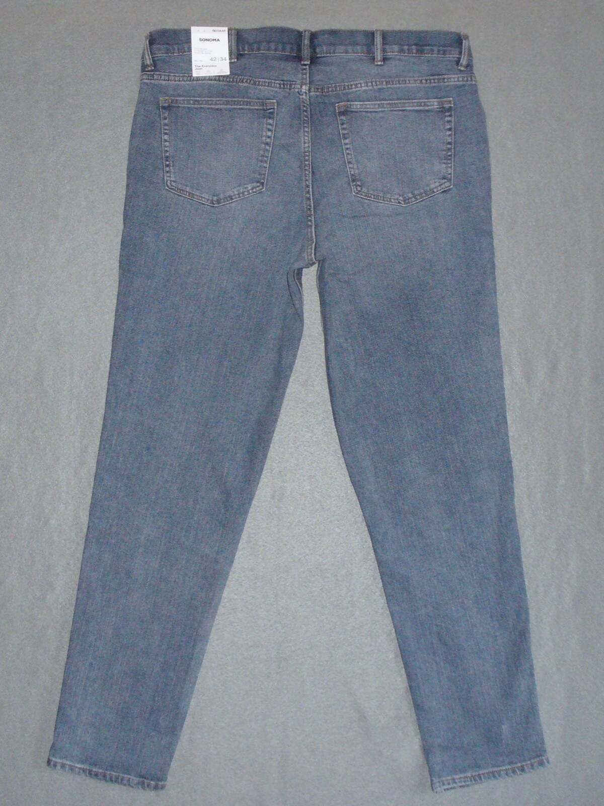NWT Big & Tall Mens Sonoma Regular Fit St Leg Med Jeans – U Pick Size – MSRP $48