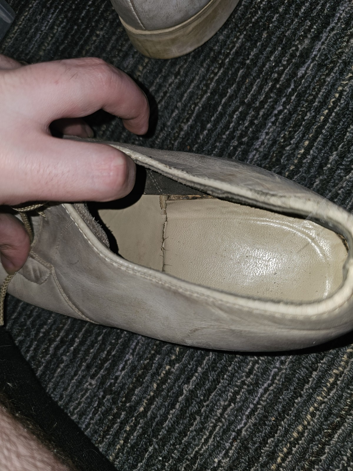 Men’s vintage bowling shoe. true shoe size is unknown