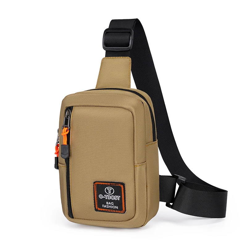 New Men Chest Bag Casual Shoulder Bag Oxford Side Sling Bag Male Sports Outdoor