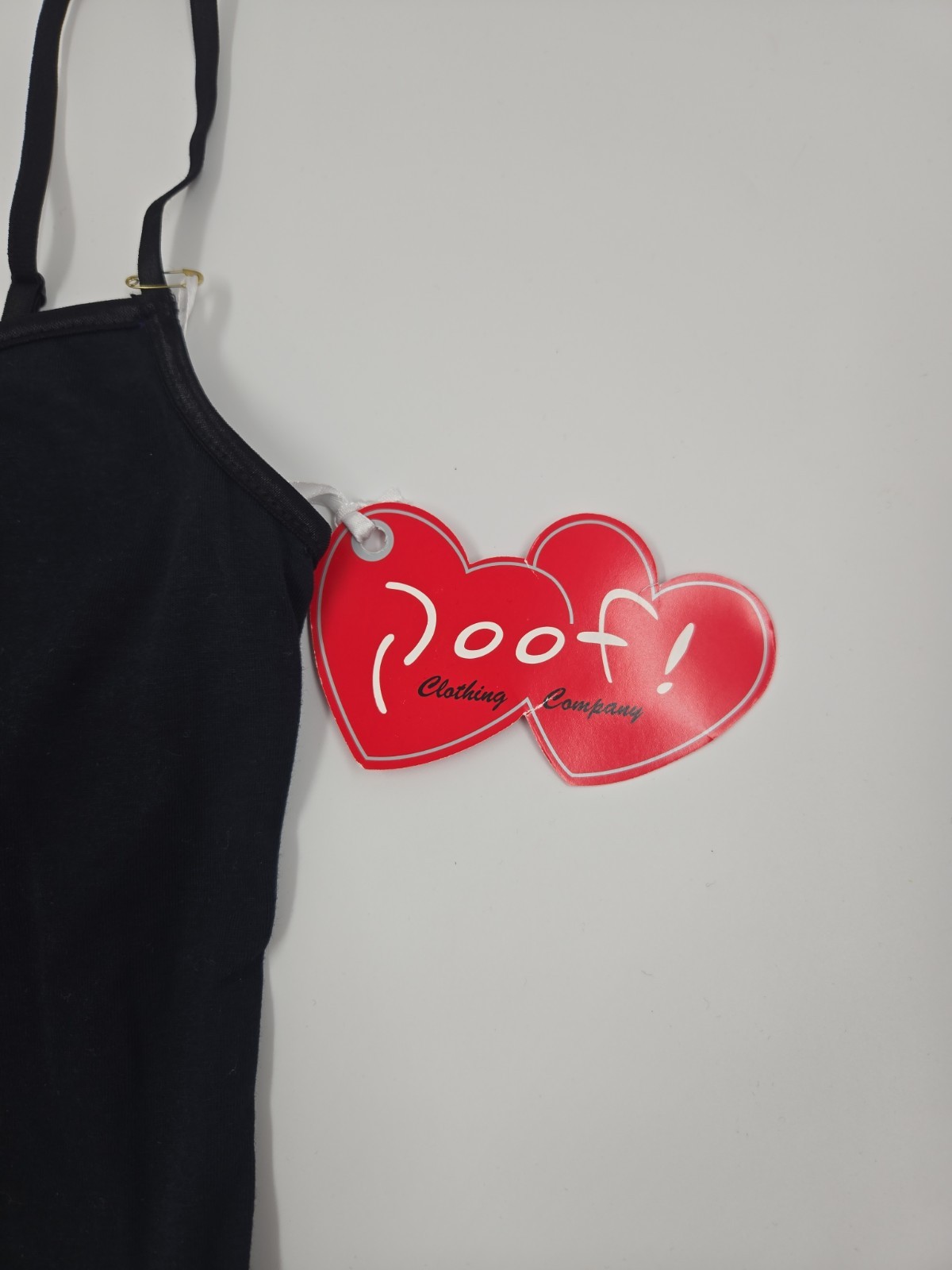Poof Clothing Co. Size S Black Cami