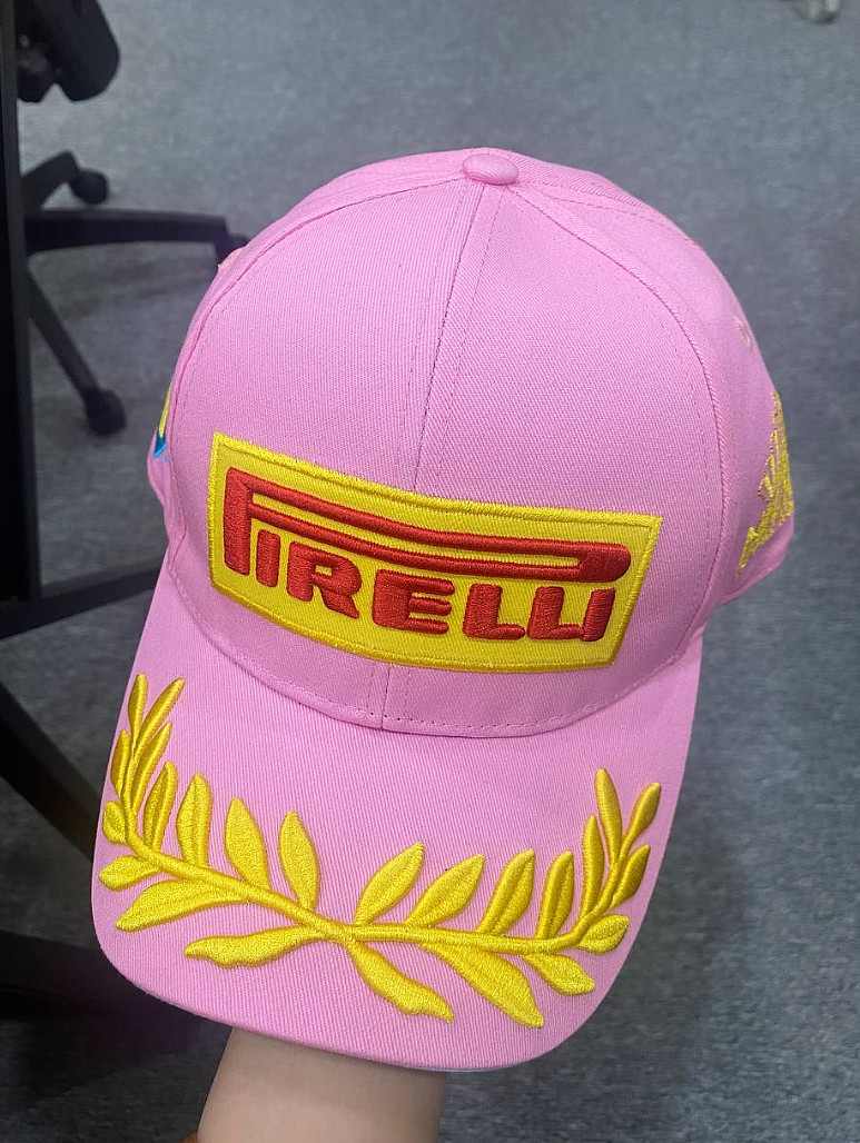 Pirelli F1 Miami GP Pink Podium Adjustable Baseball Cap Hat – New 2026