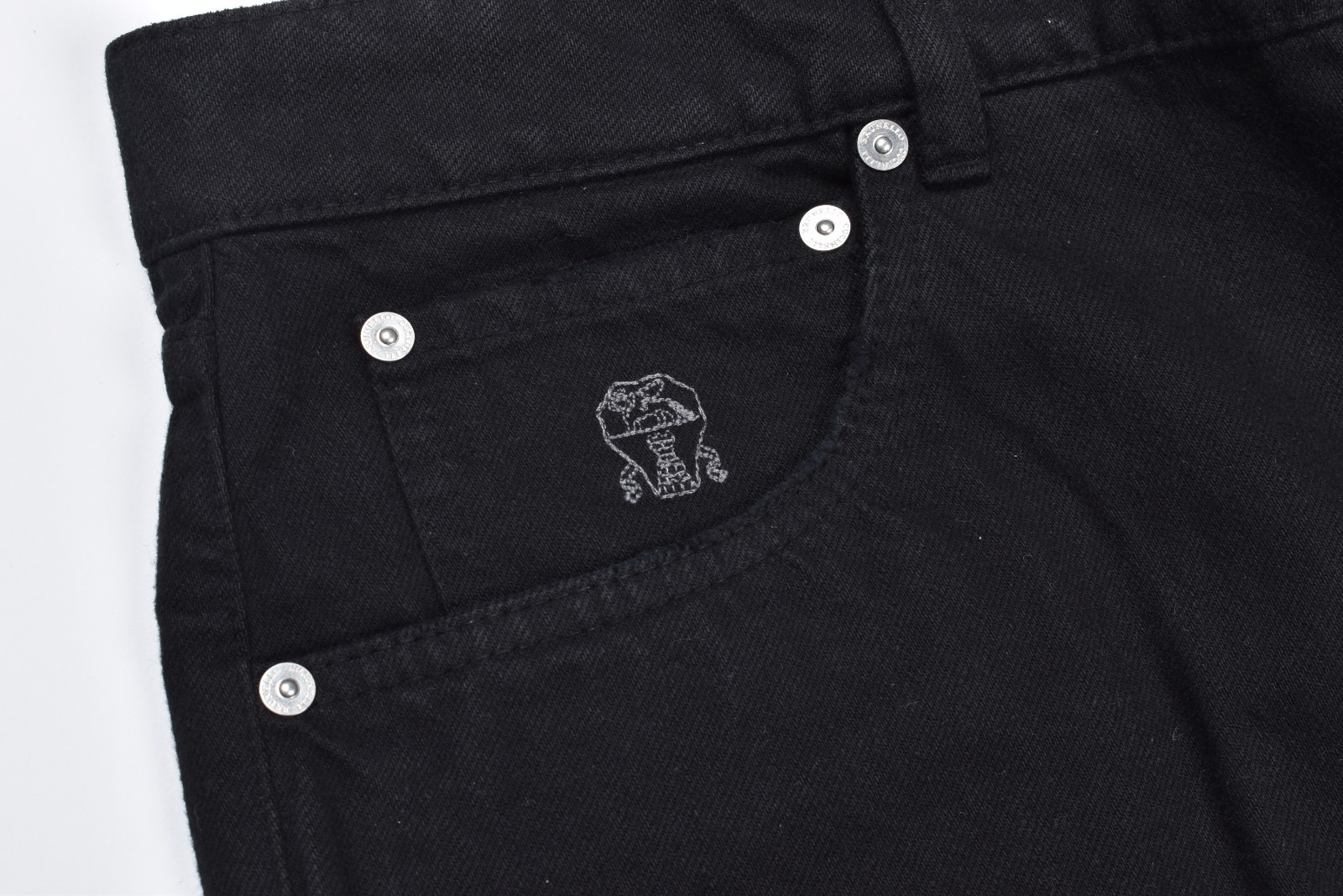 BRUNELLO CUCINELLI MEN’S LEISURE FIT 5 POCKET DENIM JEAN PANTS NWT MSRP $1045