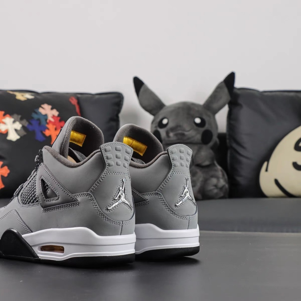 Jordan 4 “Cool Grey” Retro Basketball Shoes Men’s Mid Top
