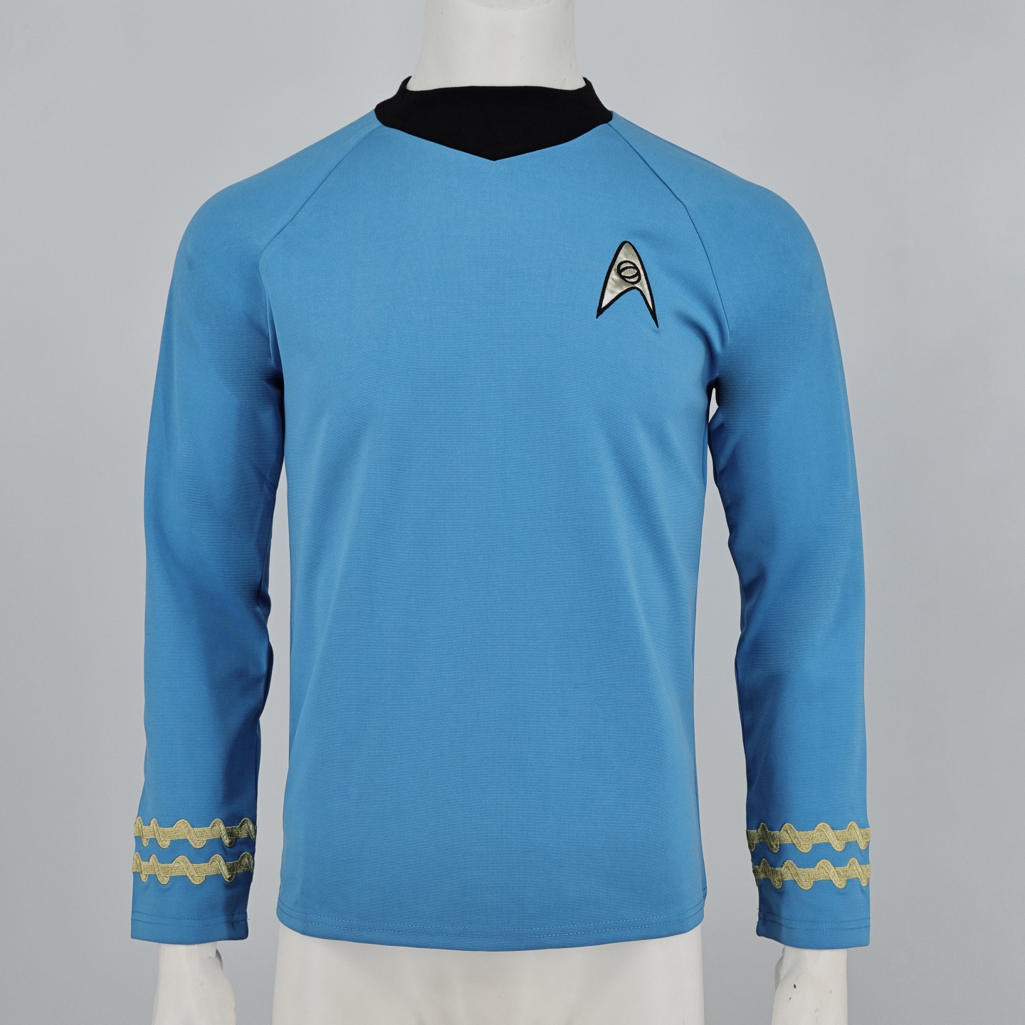 Cosplay The Original Series Kirk Gold Spock Blue Red Shirt TOS Starfleet Uniform