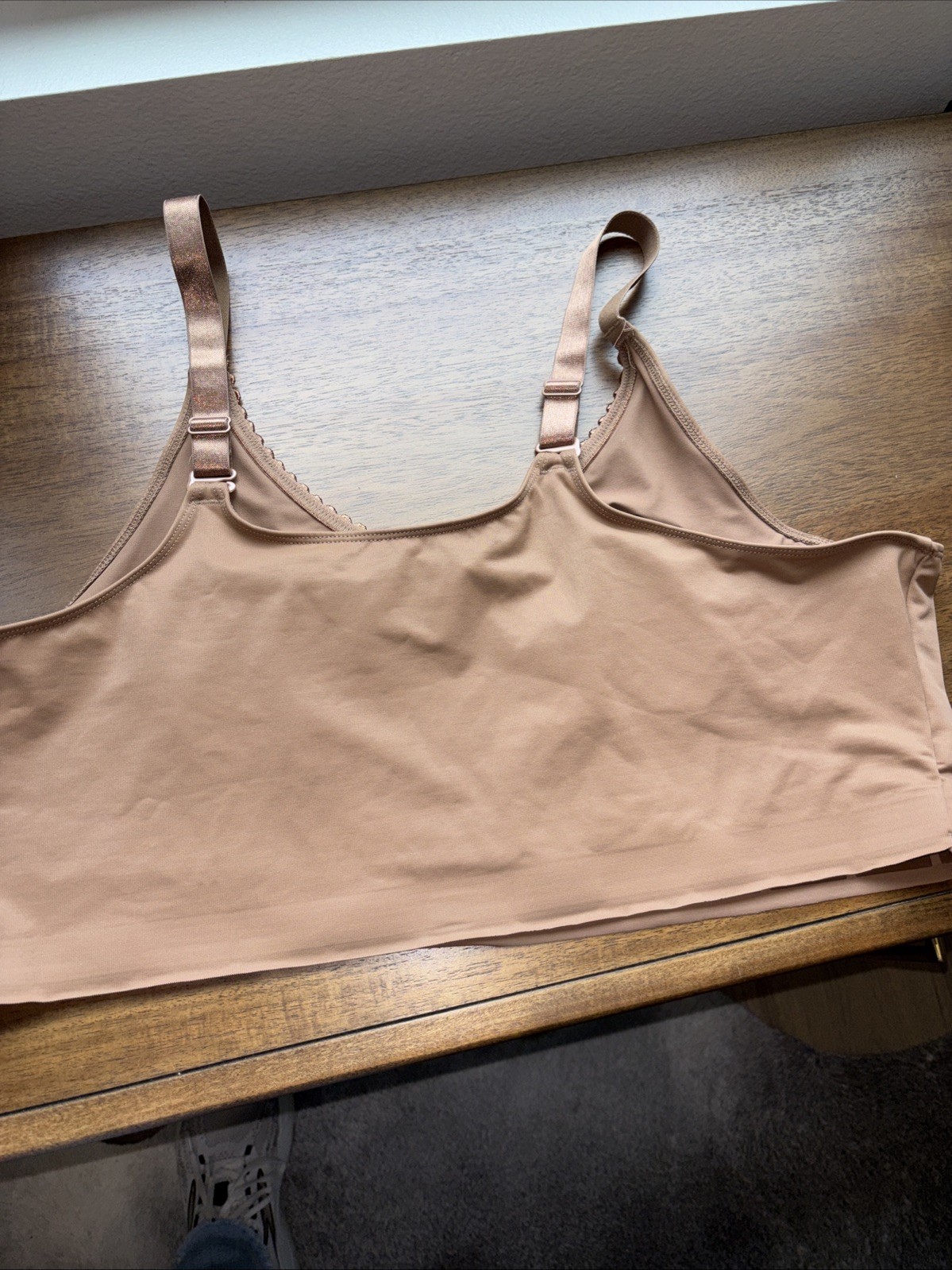 Ruby Ribbon Demiette Style 1799 size 48 Brown Lace Band Bralette