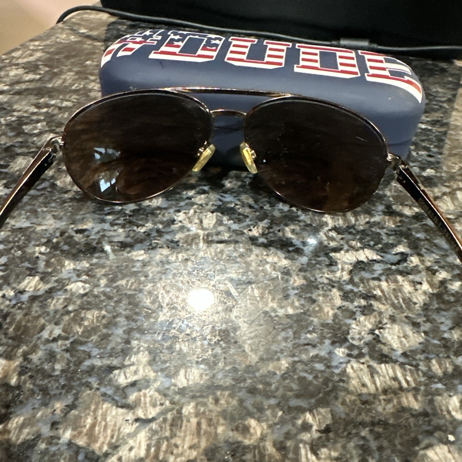 Sunglasses Donald J. Trump Signature Collection TR112013 Aviator Brown Lenses