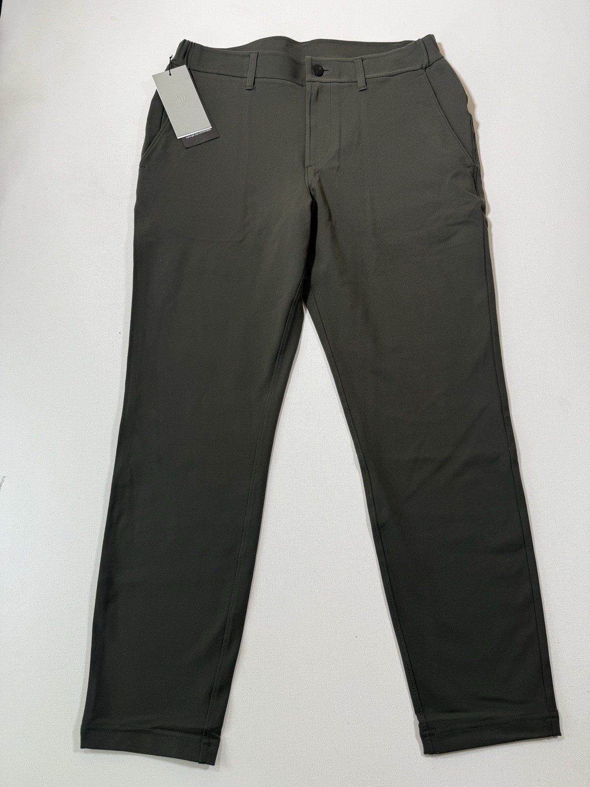 Public Rec Pants Mens 30×28 Dark Olive All Day Every Day Stretch 5 Pocket NWT