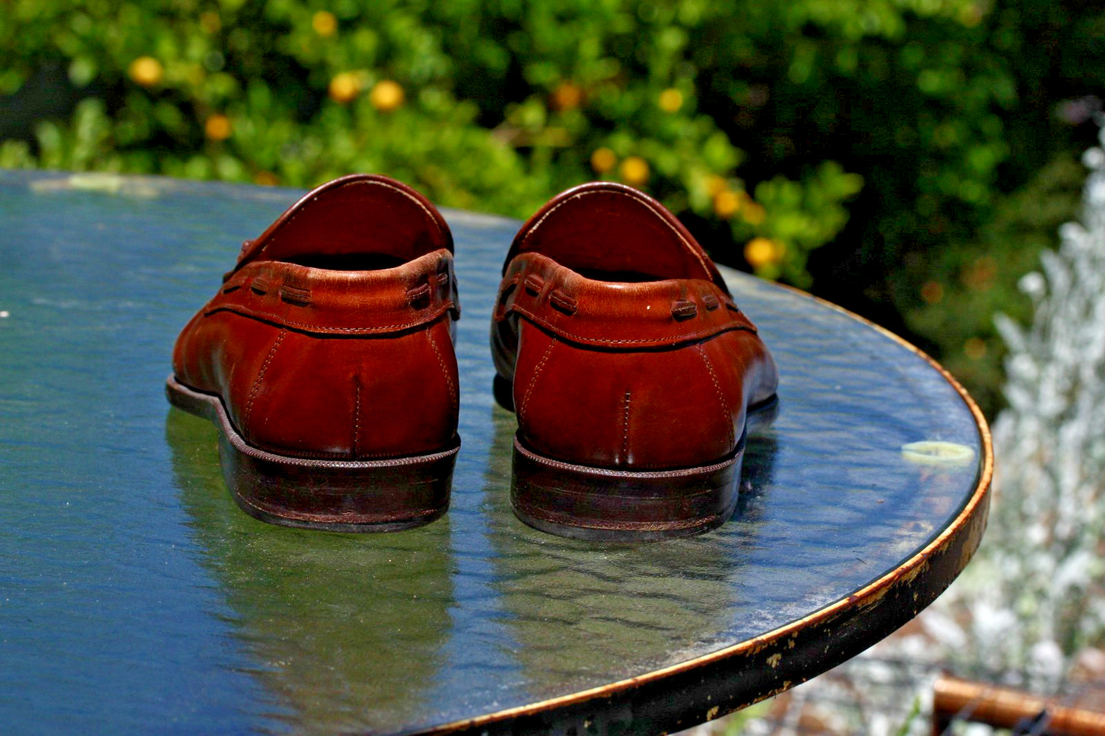 Giorgio Brutini 8 EEE brown loafers