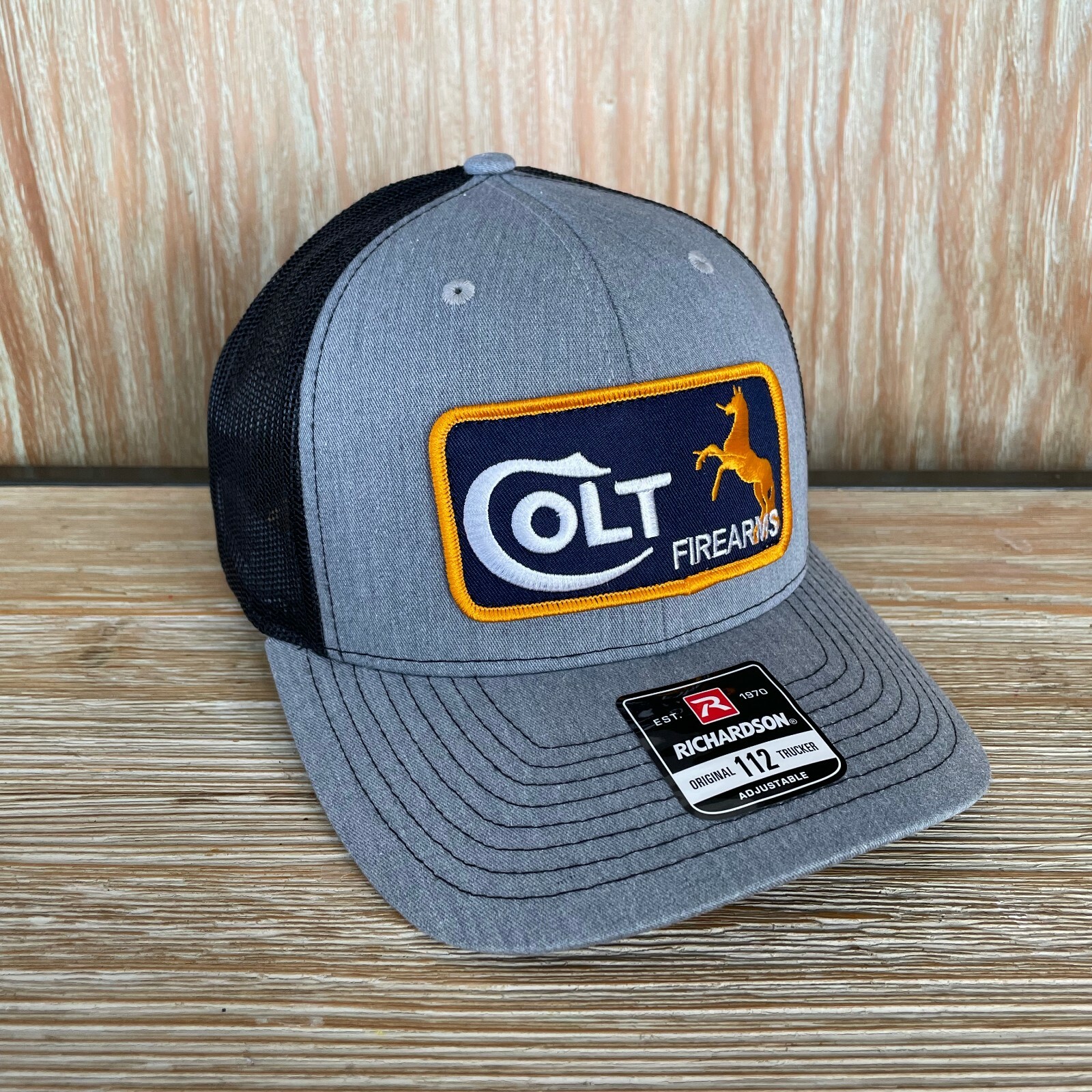 Colt Firearms Vintage Patch Hat – Richardson 112 Trucker Cap