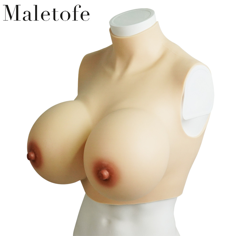 X Cup Huge Boobs S Cup Silicone Breast Forms Breastplate Crossdresser Drag Queen
