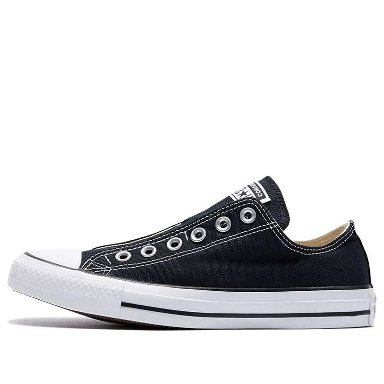 Men’s Converse Slip-On Canvas Casual Shoes 164300F Black White 100% Original New