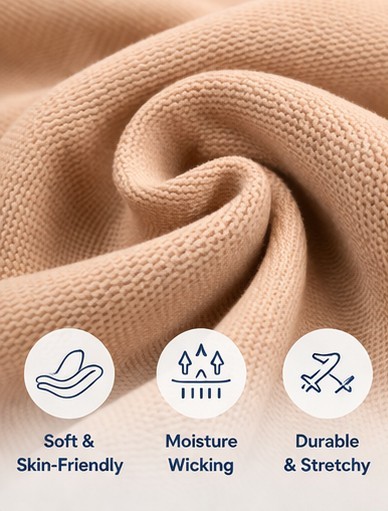 NEWZILL Thigh High Compression Socks for Women 20–30 mmHg Support Stockings