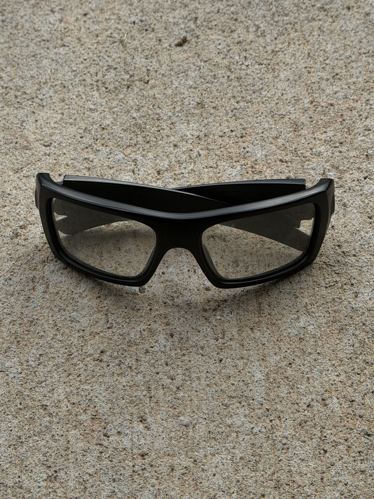 Oakley SI Industrial Det Cord Sunglasses OO9253-07 Matte Black W/ Clear Lens