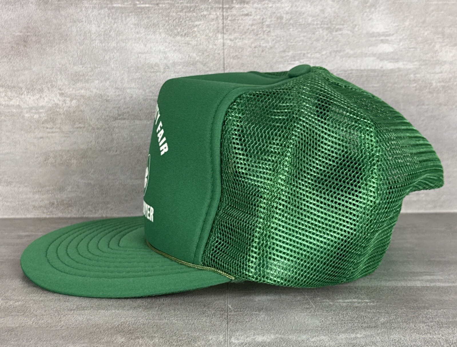 Vintage El Paso County Fair Livestock Buyer Colorado Trucker Snapback Mesh