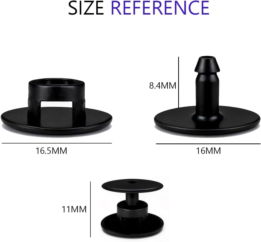 24 Sets Replacement Rivets for Crocs, Replacement Parts for Crocs